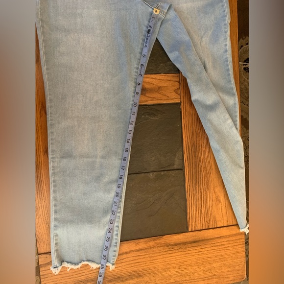 INC international concepts, blue denim, straight leg ankle pant size 12 - Picture 6 of 14